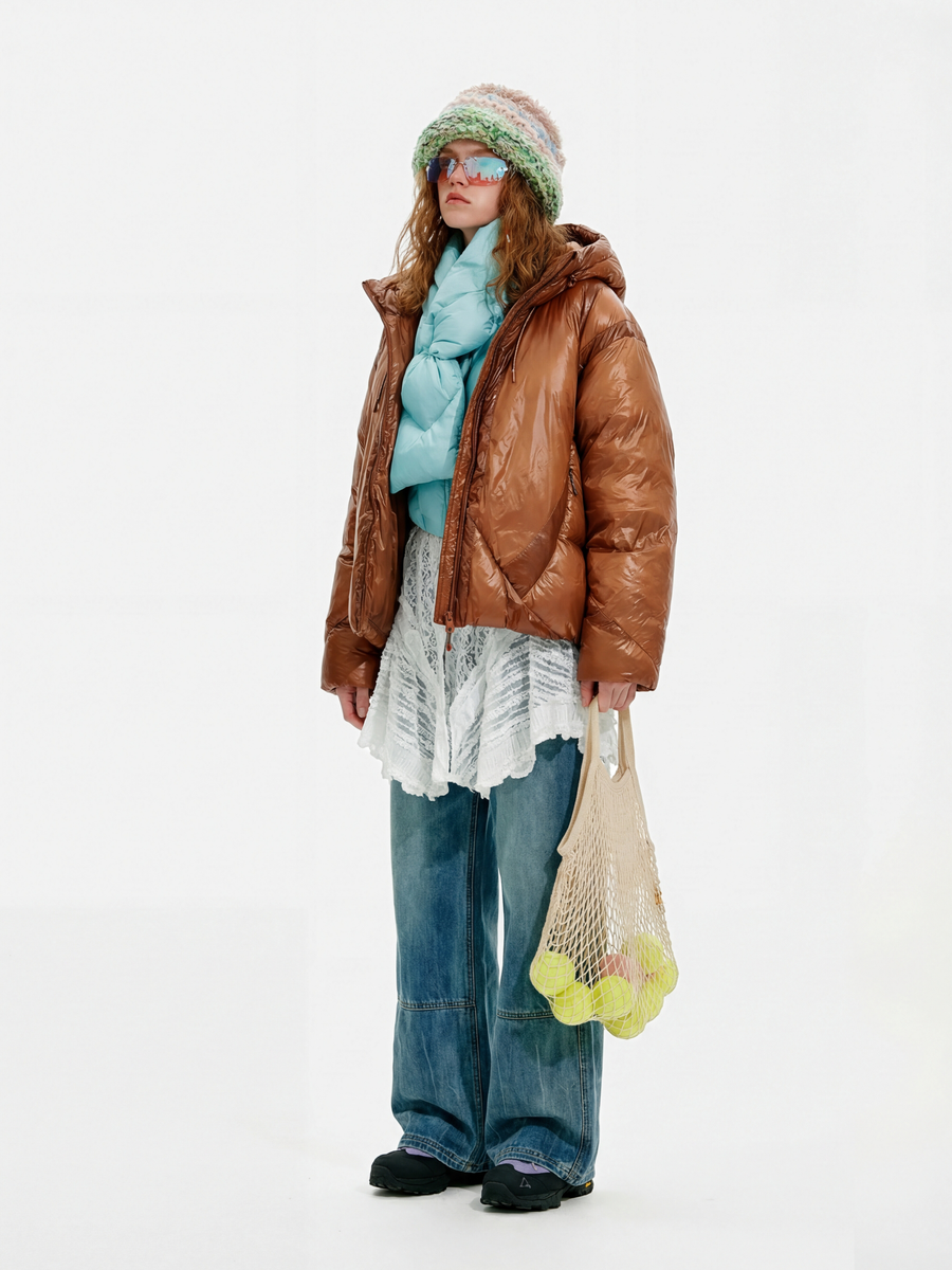 AshEdge - 8K Waterproof Lightweight White Duck Down Jacket