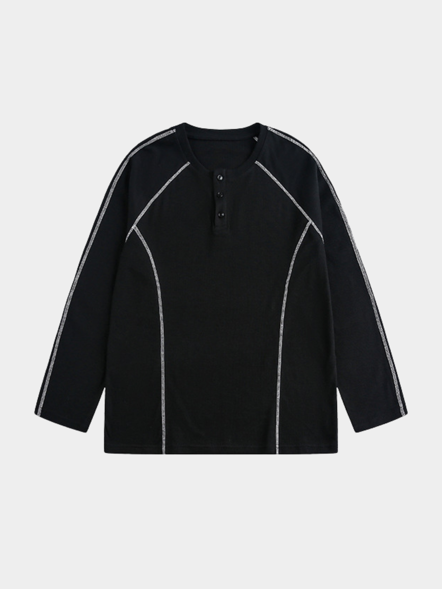 Roam - Men's Cooling & Quick-Dry Contrast Performance Long Sleeve