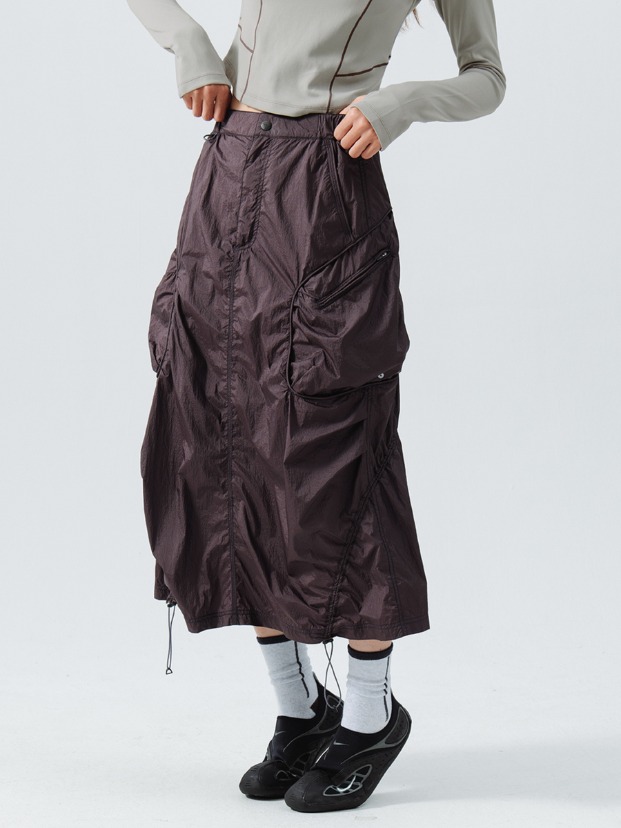 ThornBoard - Women's Metallic C6 Water-Repellent Nylon Utility Skirt