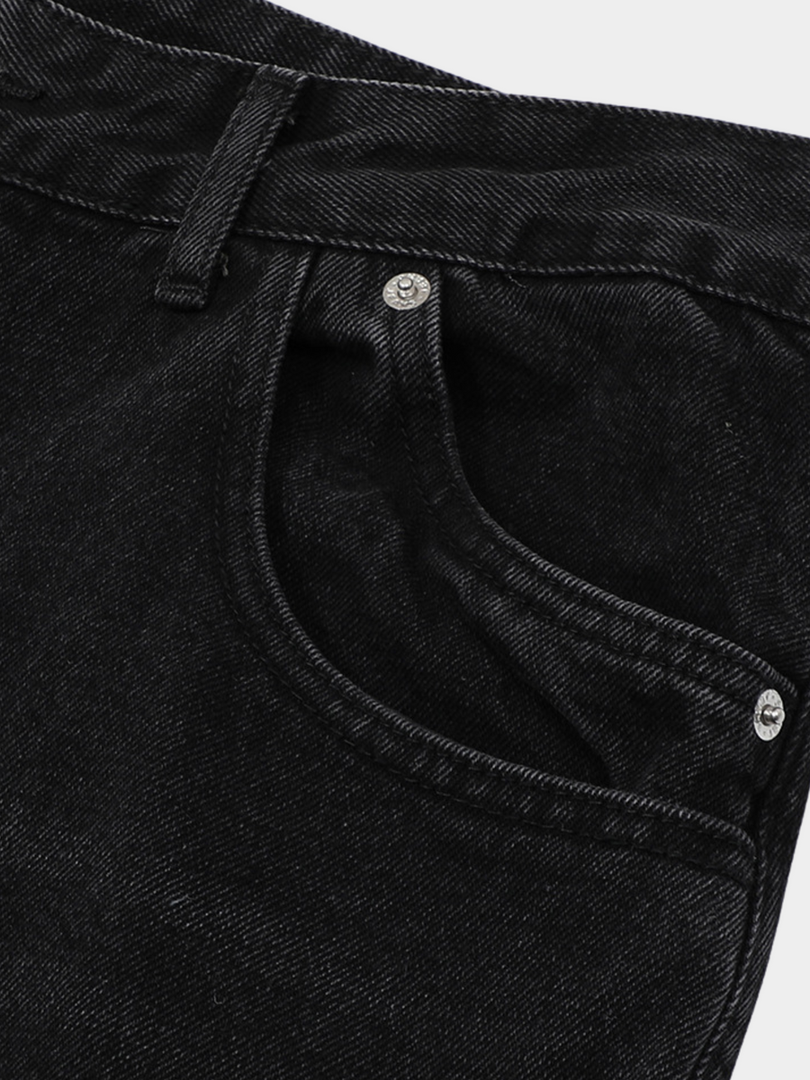 BaseStove - Men's Multi-Pocket Denim Shorts