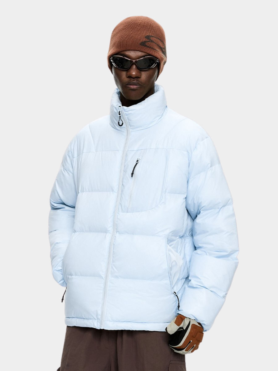Embergrip - Men's Thermal Matte Stand-Collar Insulated Jacket