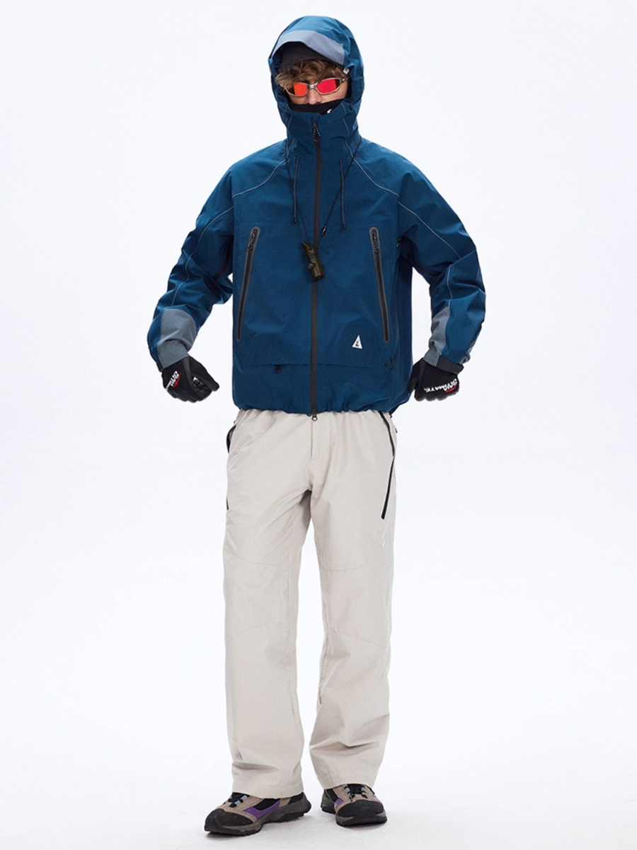 Steelcrest - Unisex Teflon 3-Proof 10k Waterproof Hard Shell Jacket