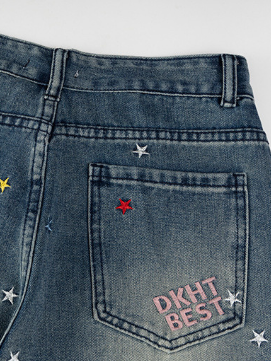 Expeditionary - Women's Star Embroidered Denim Jeans