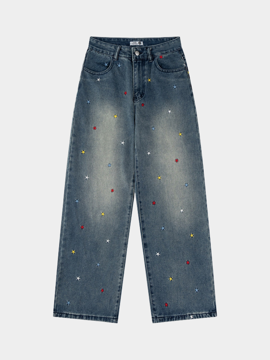 Expeditionary - Women's Star Embroidered Denim Jeans