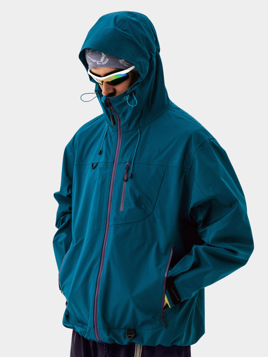 CampFlask - Unisex 3-Layer Waterproof Hard Shell Jacket