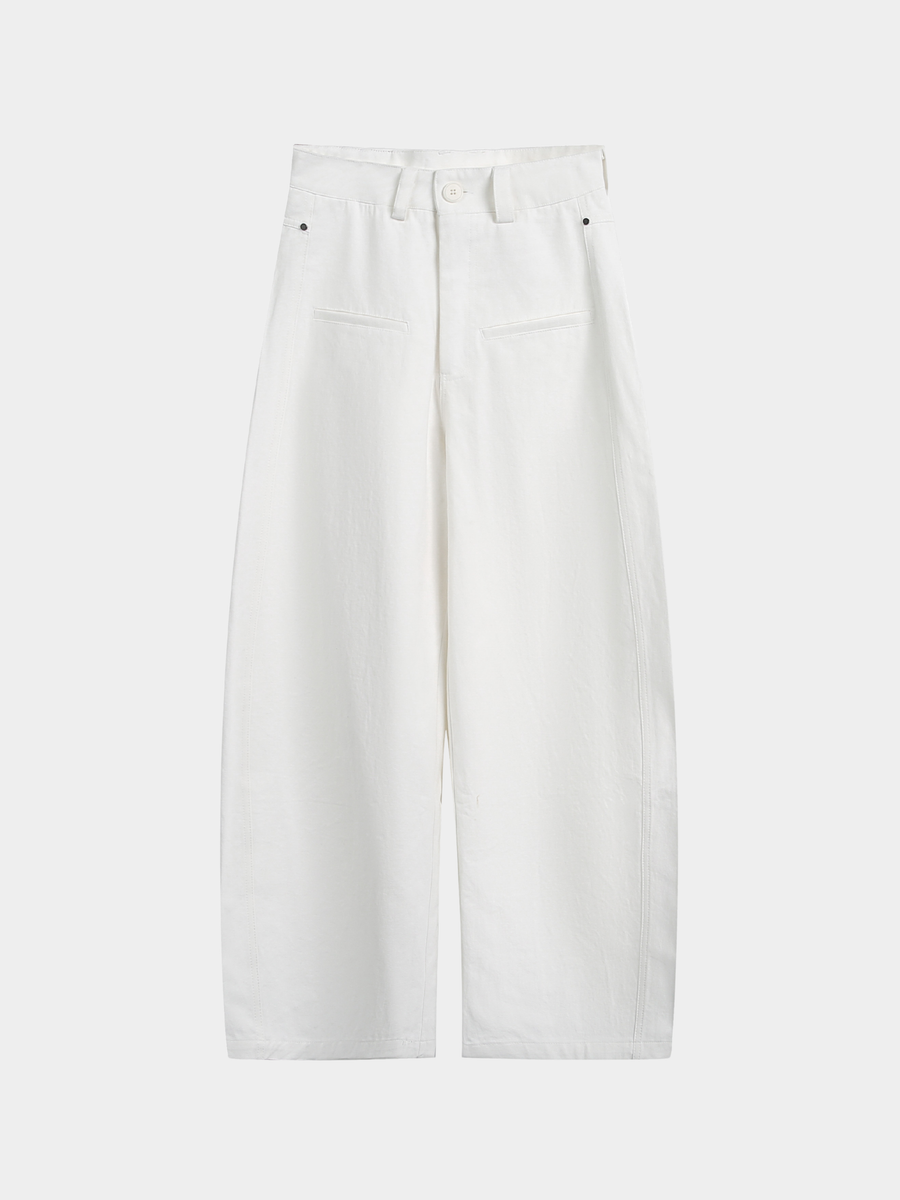 Longtrail - Women's Cotton Wide-Leg Straight Pants