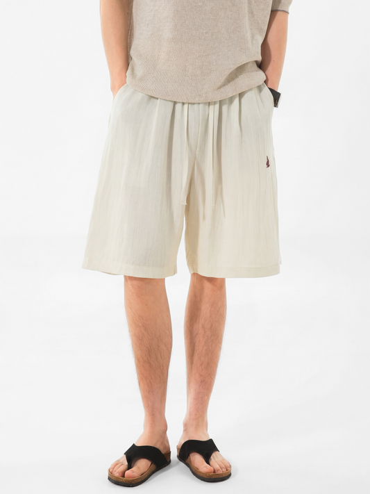 Ironfield - Men's Cooling Linen-Texture Breathable Shorts