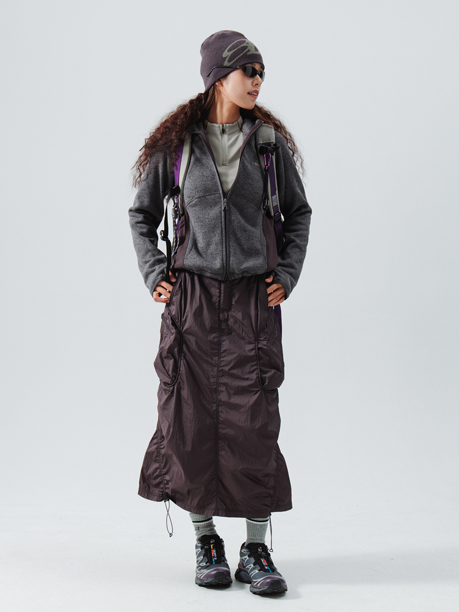 ThornBoard - Women's Metallic C6 Water-Repellent Nylon Utility Skirt