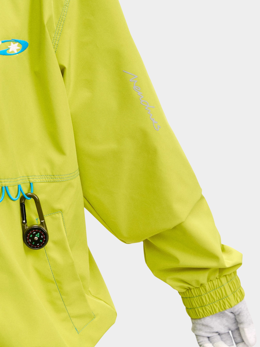EchoDeck - Unisex Teflon Triple-Defense Colorblock Drawstring Jacket