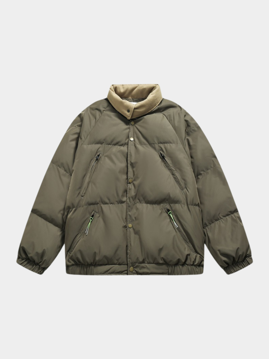 RavenLife - Women's Water-Repellent Stand Collar Insulated Jacket