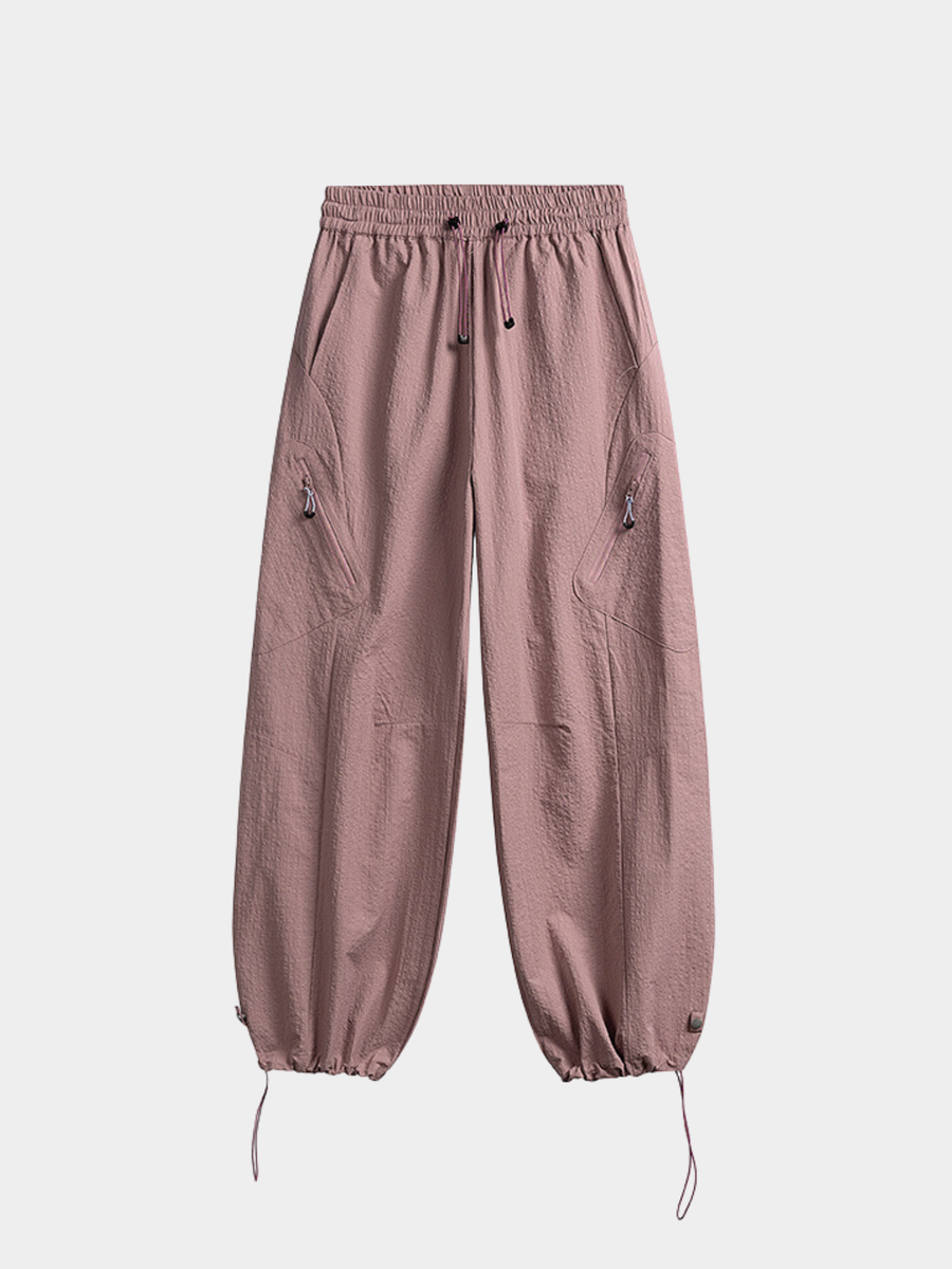 Thalax - Women's Large Pockets Water-Repellent Paratrooper Pants