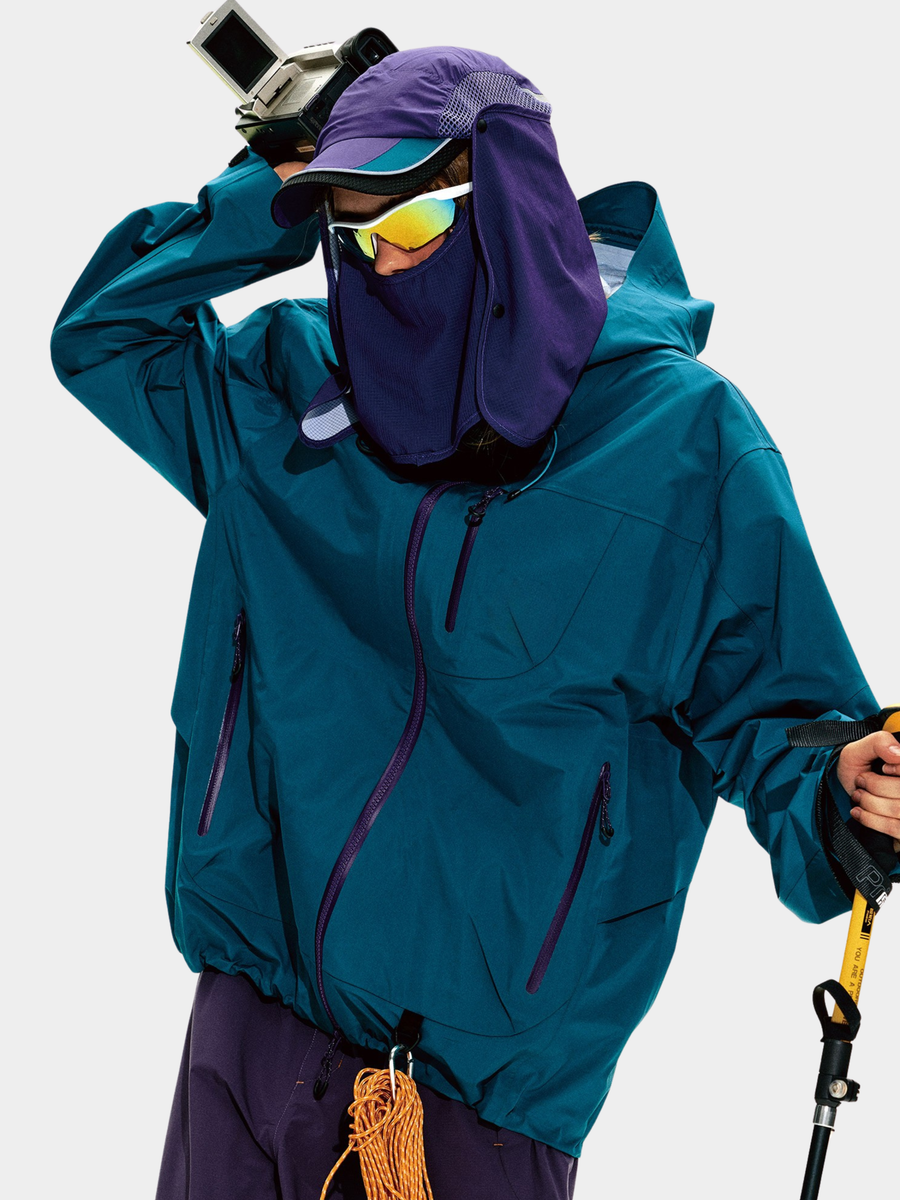 CampFlask - Unisex 3-Layer Waterproof Hard Shell Jacket
