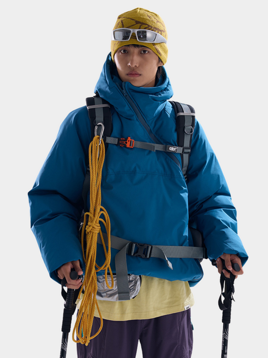 BluffGo - Unisex Asymmetric Zipper Water-repellent Insulated Jacket