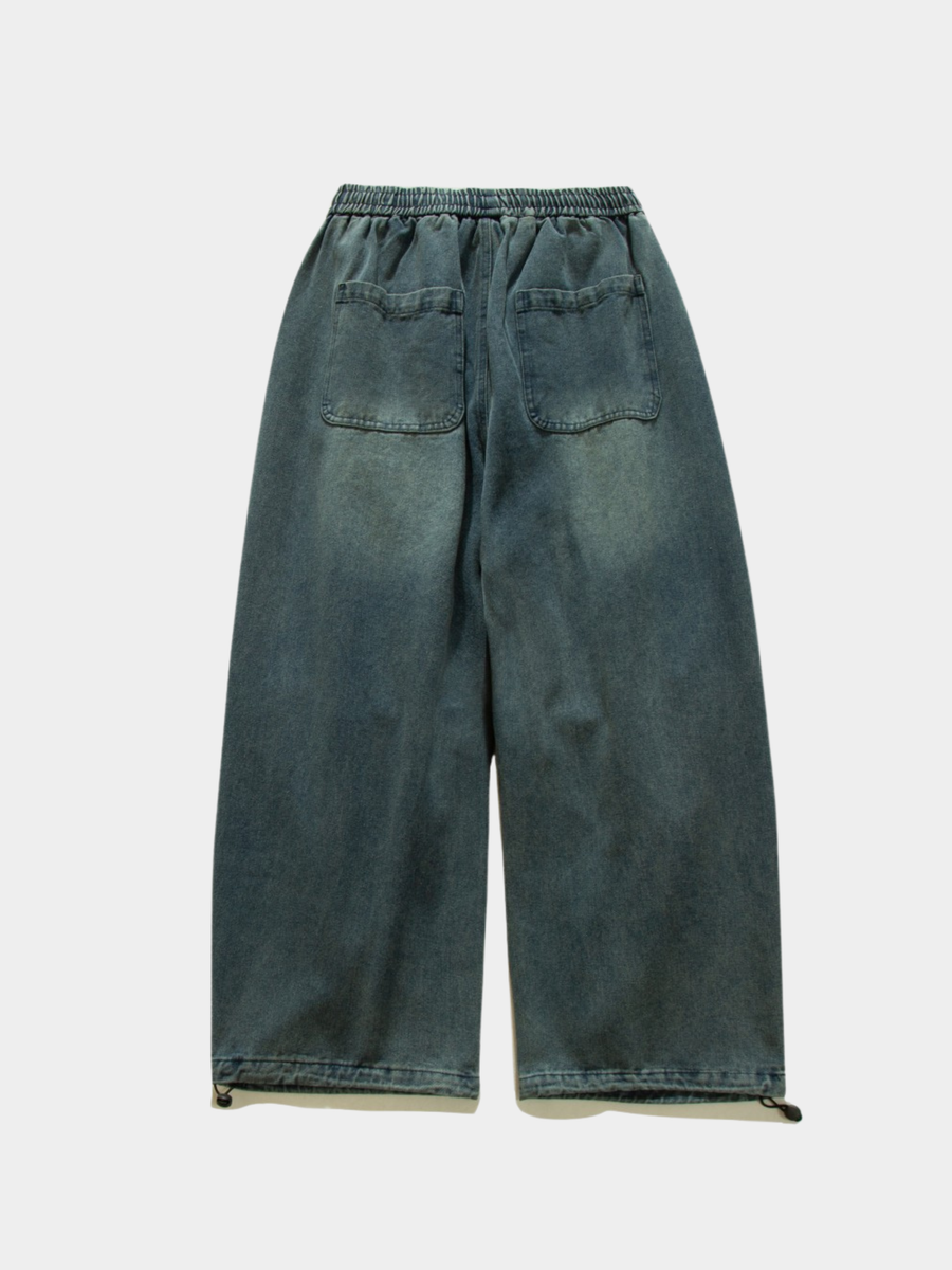BreezyRun - Men's Washed Wrinkle-Resistant Loose Fit Jeans
