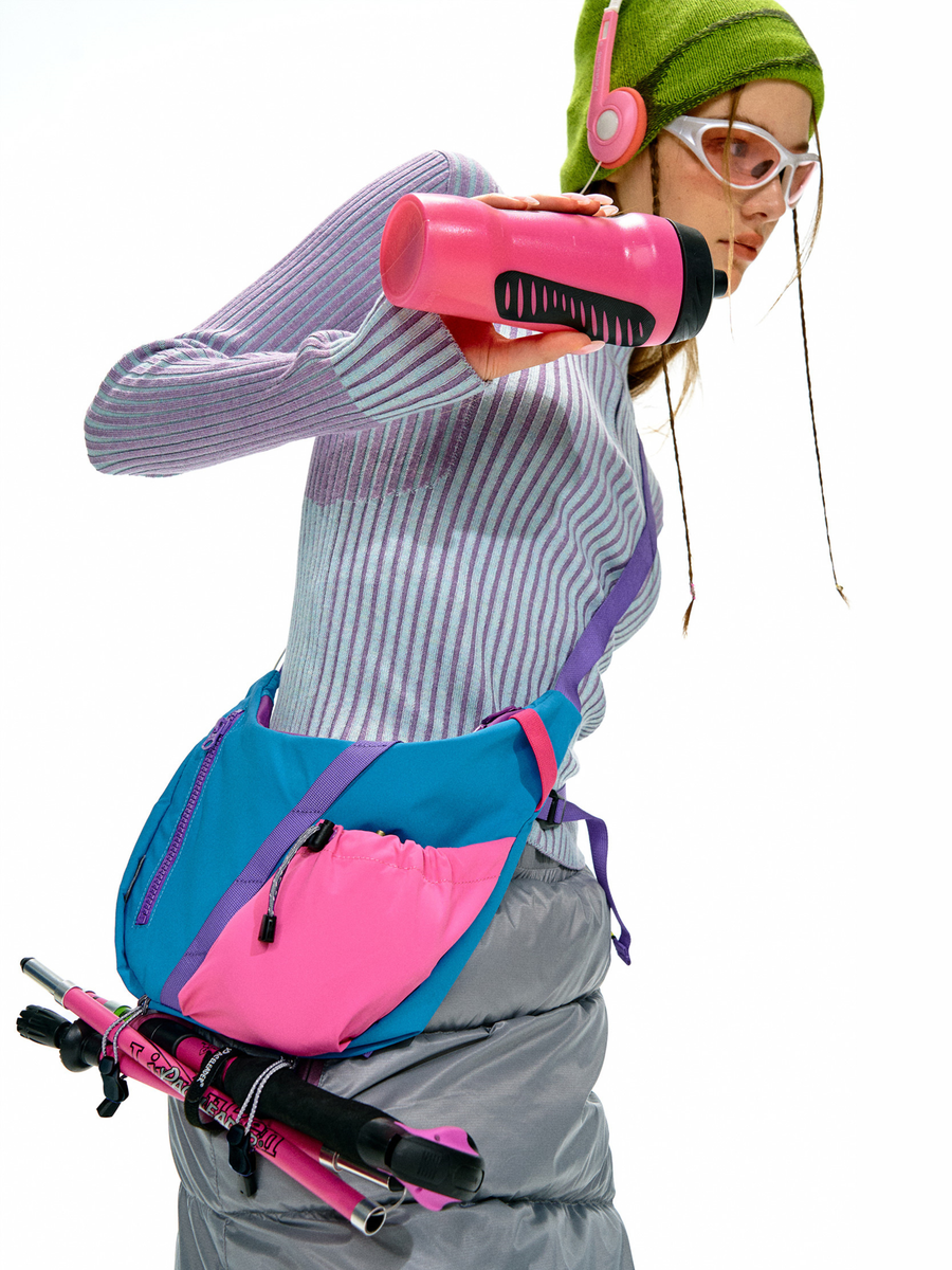 Feralwind - Multi-Functional Colorblock Crossbody Bag