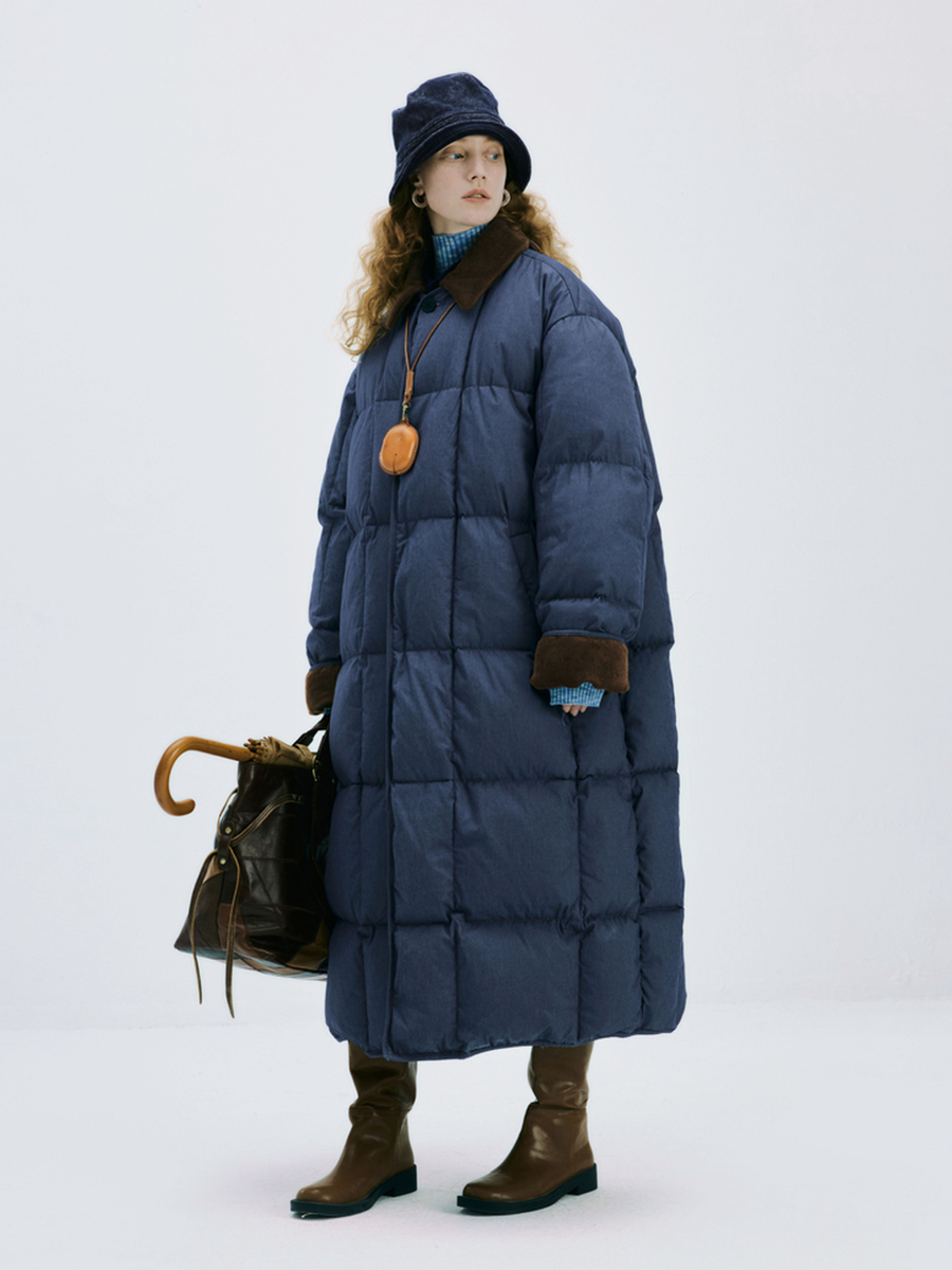 Nightdrift - Women's 90% White Duck Down Ultra‑Warm Over‑Knee Down Jacket