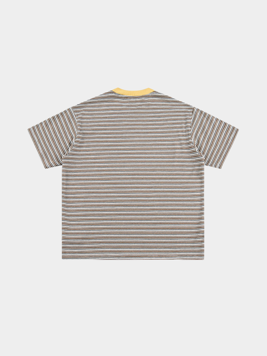 Deertrail - Unisex Heavyweight Contrast Stripe Oversized T-Shirt