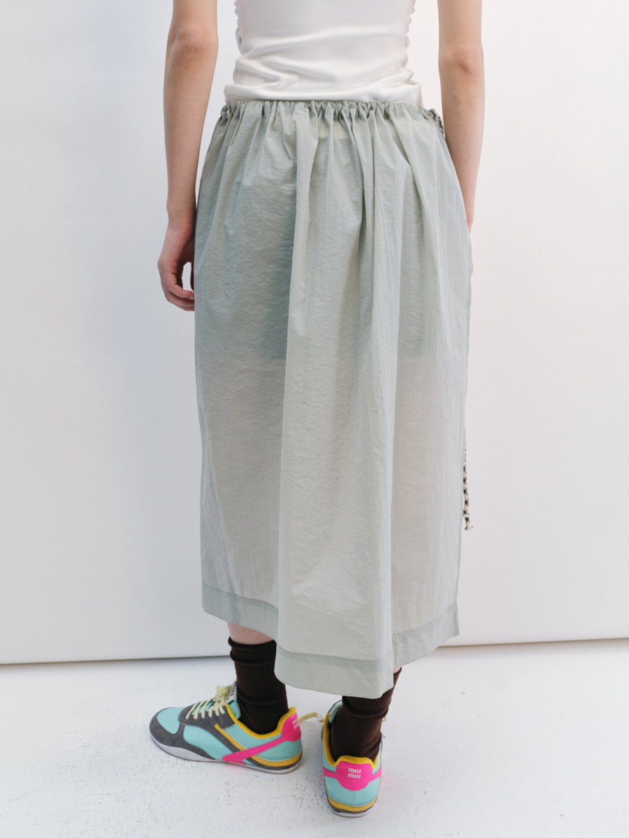 WolfPeak - Women's Layered Patchwork Overlay Skirt