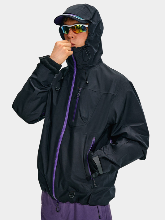 CampGlove - Men's 3-in-1 Fleece 15K Waterproof Hard Shell Jacket