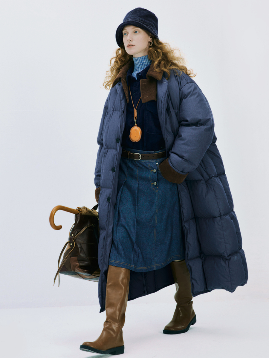 Nightdrift - Women's 90% White Duck Down Ultra‑Warm Over‑Knee Down Jacket