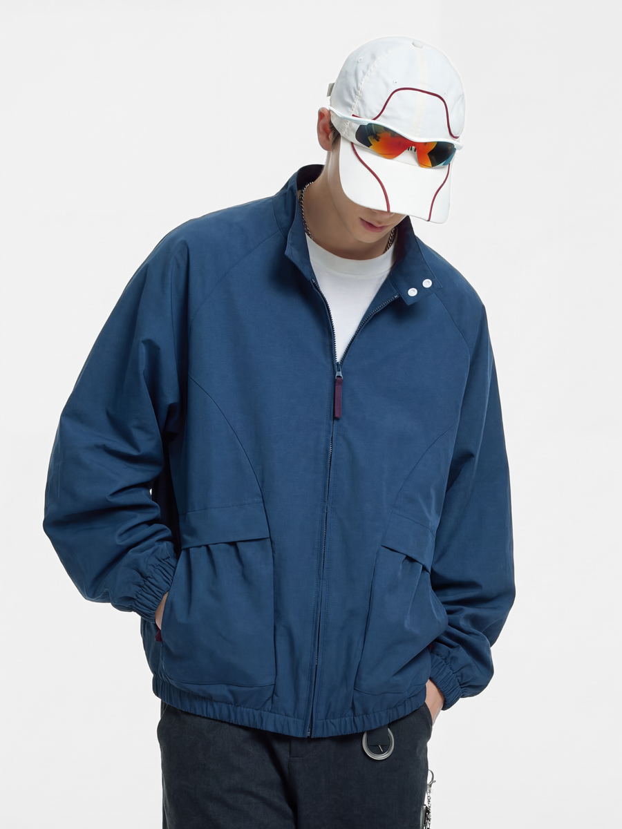 Fireecho - Unisex Windproof Stand-Collar Harrington Jacket
