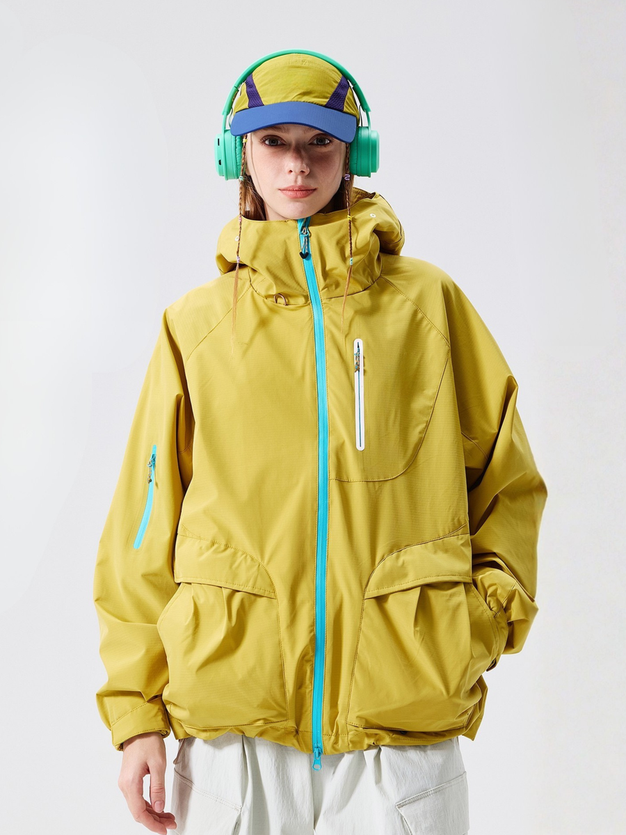 Wyrm - Unisex Lightweight Teflon Triple-Shield Shell Jacket