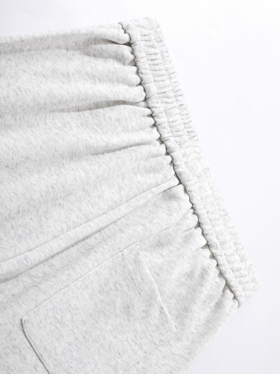 FoxField - Unisex Vintage Creased Straight-Leg Cotton Trousers
