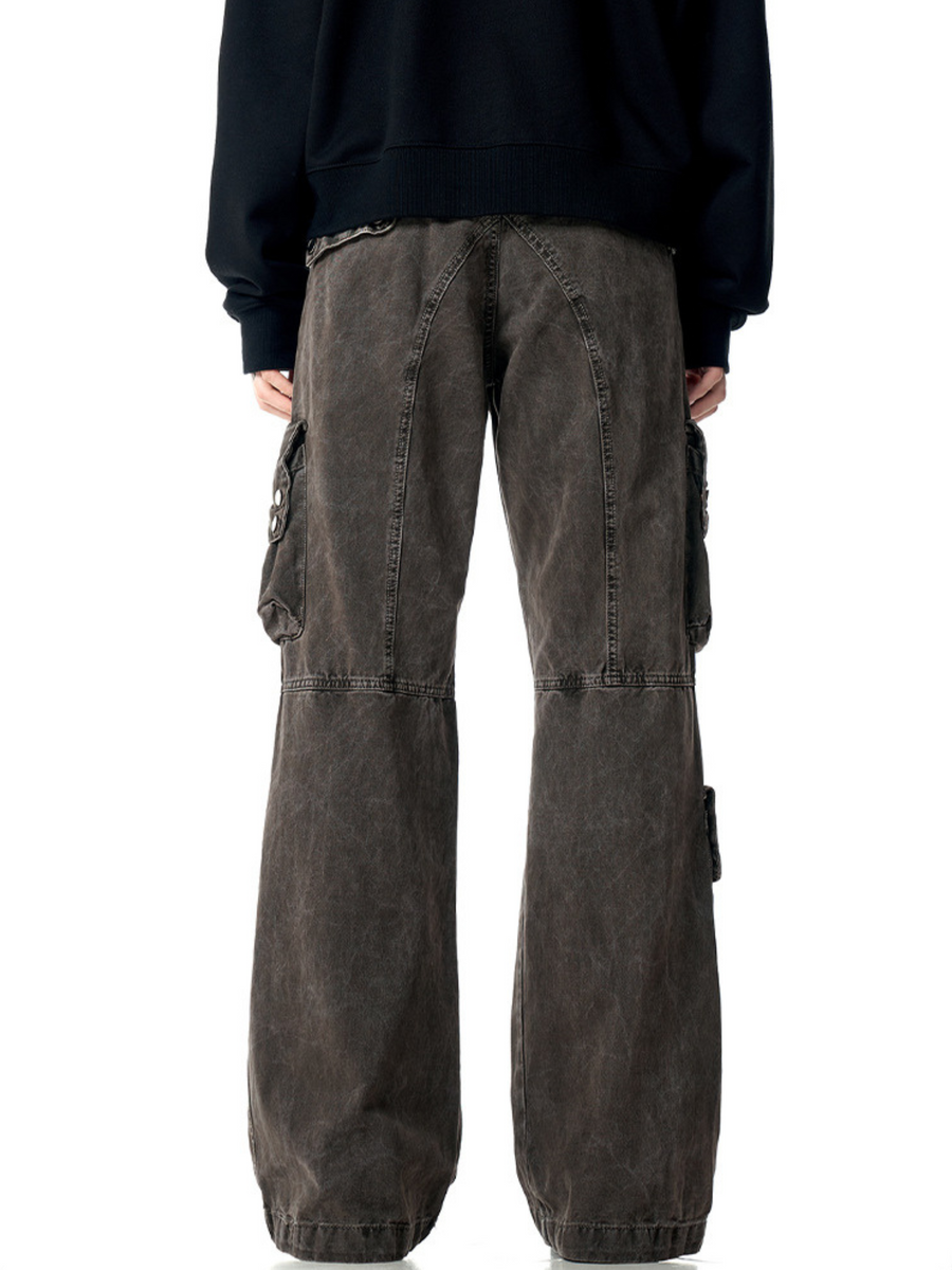 FoxLine - Unisex American Multi-Pocket Cargo Pants