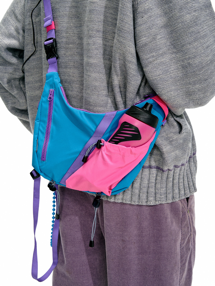 Feralwind - Lightweight Multi-Functional Colorblock Crossbody Bag