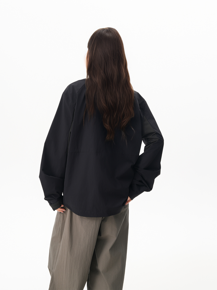AshGo - Unisex UPF50+ Shoulder-Seam Mesh Sun Protection Jacket
