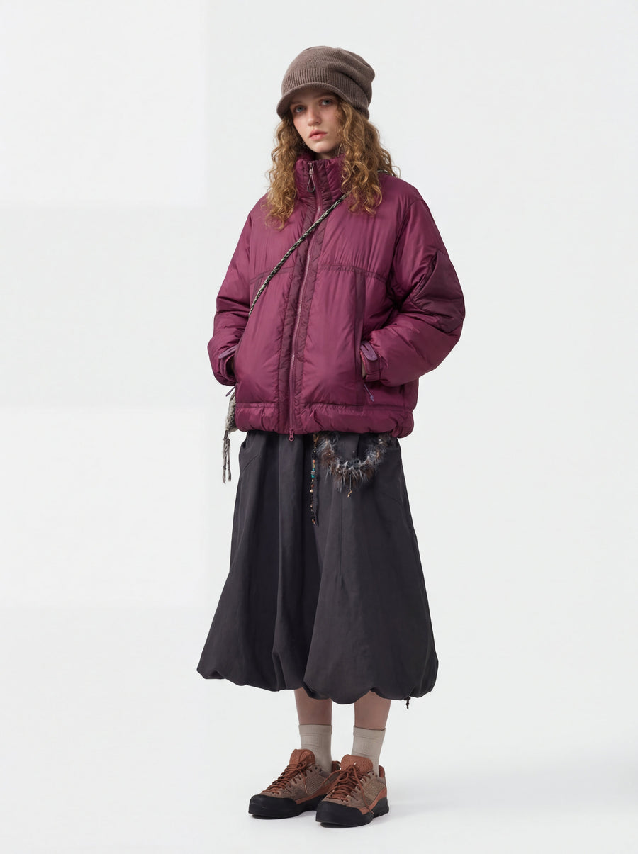 CougarTote - Unisex Functional Lightweight White Duck Down Jacket
